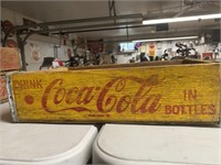 Wooden coca-cola crate