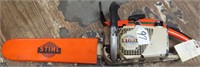 Stihl 031AV Chainsaw, tag says needs pull cord
