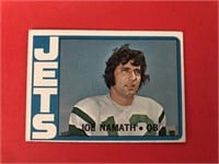 1972 Topps Joe Namath Card #100 JETS HOF 'er