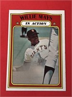 1972 Topps Willie Mays Card #50 Giants HOF 'er