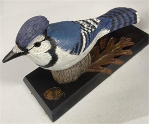 Blue Jay Carving W. Keck 2011