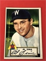 1952 Topps Albert Sima #93 Washington Senators