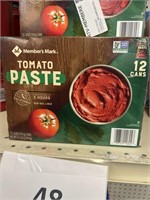 Tomato paste 12 cans