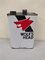 Wolf's Head Oil Can 1 Gallon