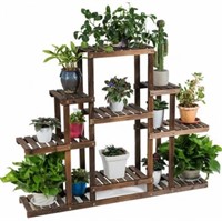 Retail$110 6-Tier Flower Wood Stand