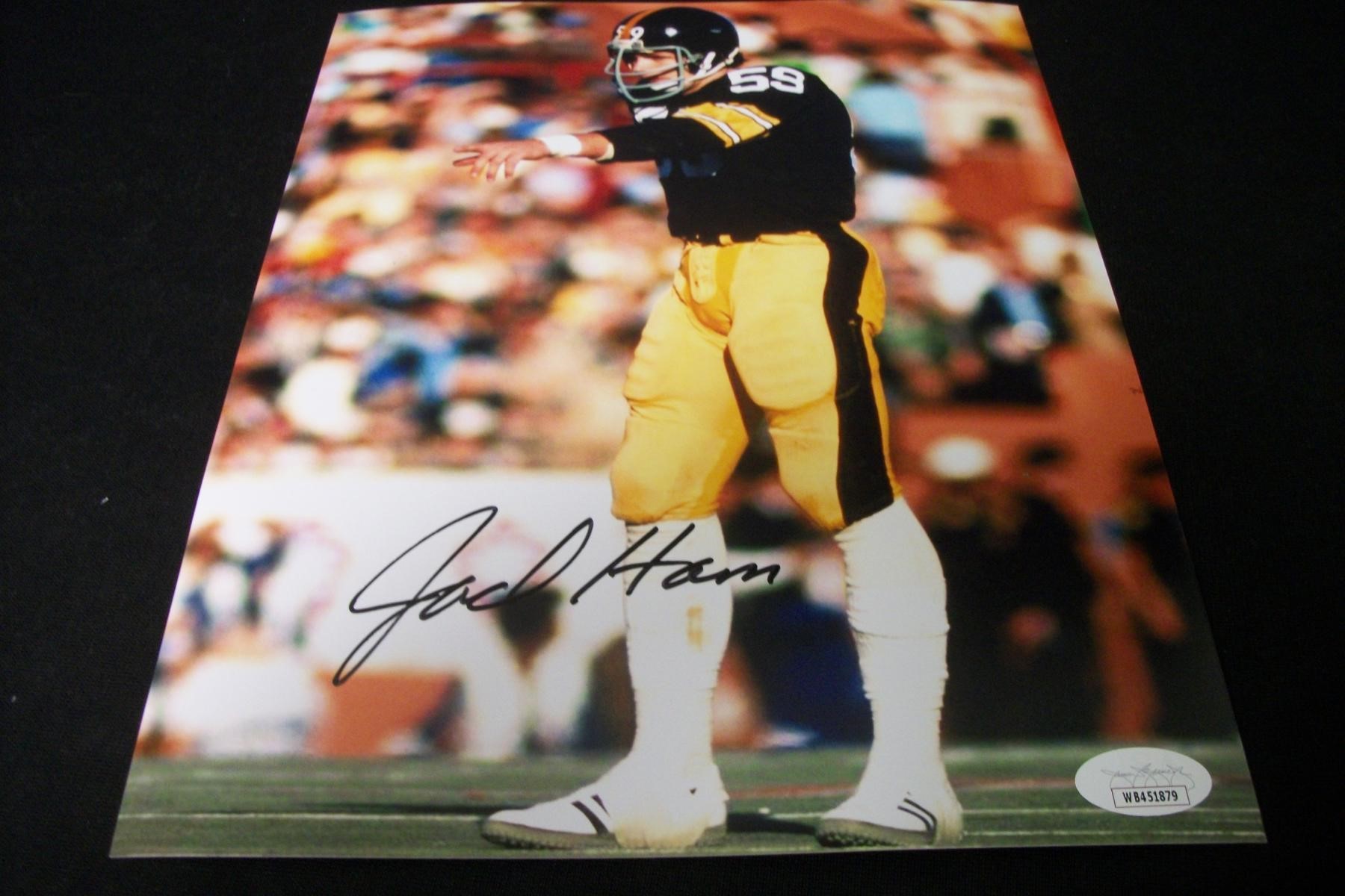 Jack Ham Signed 8x10 Photo JSA Witnessed