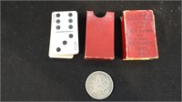 Antique 1906 US Playing Card  -73 Card Dominoes