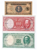 Chile - Lot 3 Notes - 1932,1947,1960,1