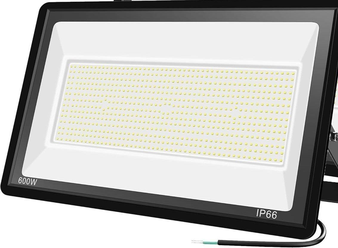 600W LED Flood Light, Outdoor Waterproof IP66