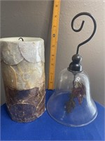 Candle and Decorative Bell