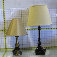 Night Stand/End Table Lamps - Both Work