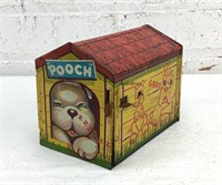 5" Vintage Pooch The Pop out Pup Tin Toy