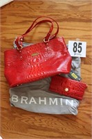 Brahmin Hand Bag & Matching Wallet - New with