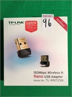TP-LINK 150MBPS WIRELESS N NANO USB ADAPTER