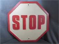 *Sign Foam STOP Street Sign - Used