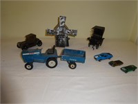 Ford Ertl Tractor w/ Ford Cart & More