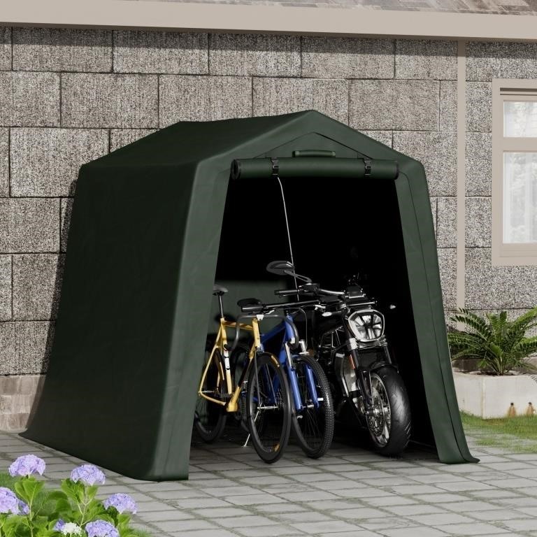 B4520 Homall 6X6 ft Outdoor Portable Storage Tent