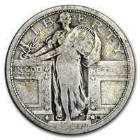 1917 TY-1 Key Date Standing Liberty Quarter