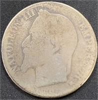 1868 - France 5 Francs