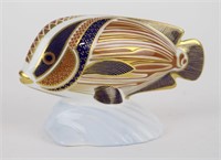ROYAL CROWN DERBY PAPERWEIGHT "TROPICAL FISH"