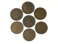 1887-1893 Mixed Indian Head Cents  G