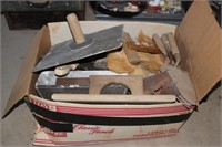 Box of Concrete/Sheetrock Tools