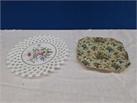 Queen Ann's Grimwades Plate And Other