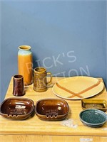 8 assorted items - Hycroft pottery