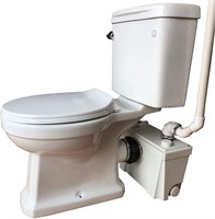 INTELFLO 500Watt Upflush Toilet Set-Macerator Pump