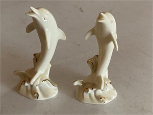 Pair of Lenox Dolphins
