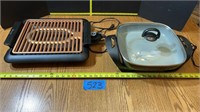 Electric skillet & grill