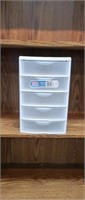 Sterilite 5 drawer plastic storage, 8.5 X 7.25 x