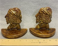 1972 Ceramic Bookends/Wall Hanging