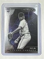 2022 Chronicles Titan #6 Silver Edward Cabrera RC!