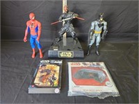 Rare Star Wars "Darth Maul", Spiderman, Batman