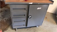 Tool metal cabinet only. On wheels