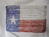 Barbed Wire Flag Decor