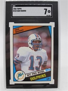 1984 TOPPS #123 DAN MARINO 7 NM SGC CARD