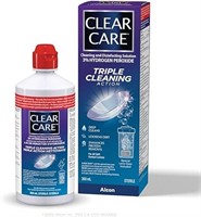 1 pack CLEAR CARE® Contact Lens Solution, Cleaning