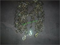 2 New/Unused 5/16" X 20' G70 Chains *BID X 2*