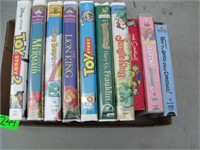 Children's VHS Movie Assortment