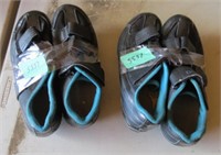 2 Pairs Of Shimano Exercise Bike Shoe Size 6.5