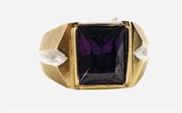 14KT Yellow Gold Men's Ring