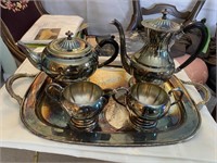 Silver Plate Tea Set