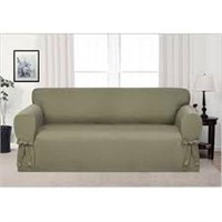 SLIPCOVER SOFA DUCK SAGE