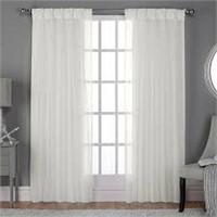 CURTAIN PANEL WITH PINCH PLEAT