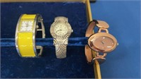 3 lady’s wrist watches - Denacci via Nova- *never