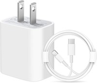 NEW iPhone Cable & Wall Charger, Super Fast