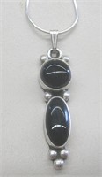 Native American Onyx Necklace
