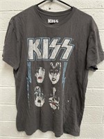 Kiss Dynasty Album Cover Shirt Grey XL